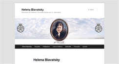 Desktop Screenshot of helena-blavatsky.de